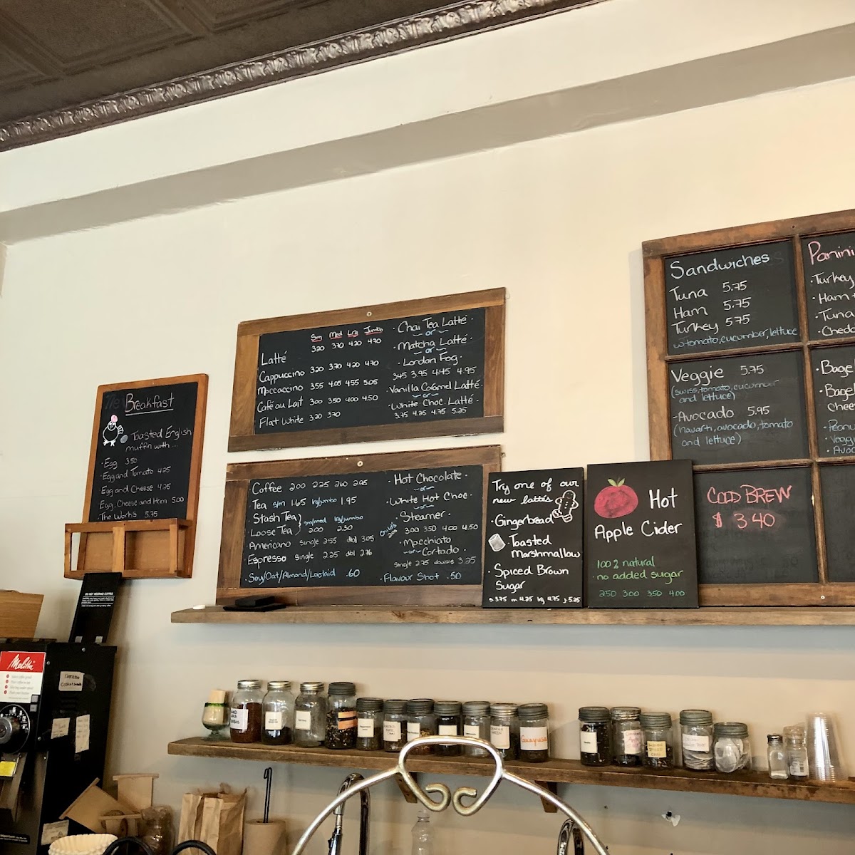 Menu Savoury Grounds Coffee Co.-3