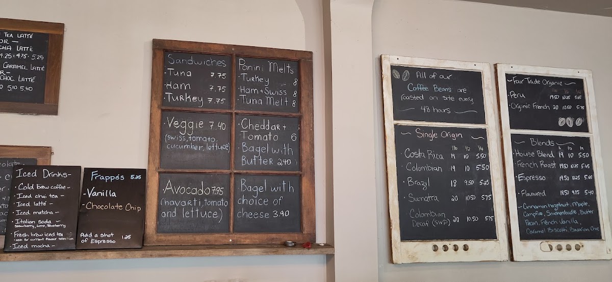 Menu Savoury Grounds Coffee Co.-4