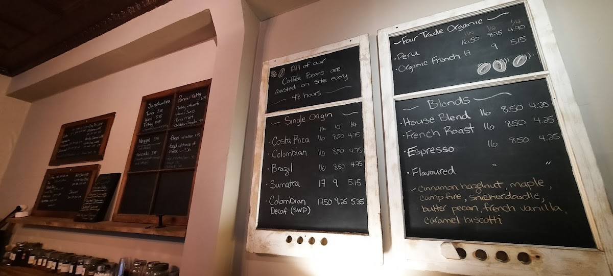 Menu Savoury Grounds Coffee Co.-6