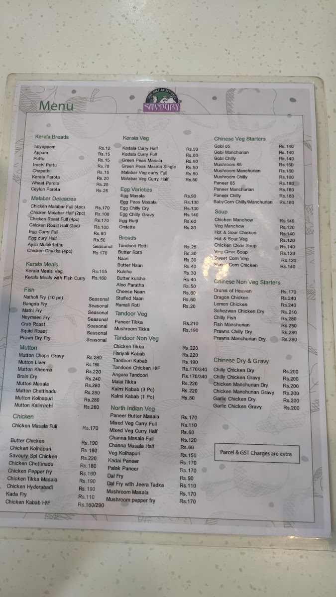 Menu Savoury Sea Shell-8