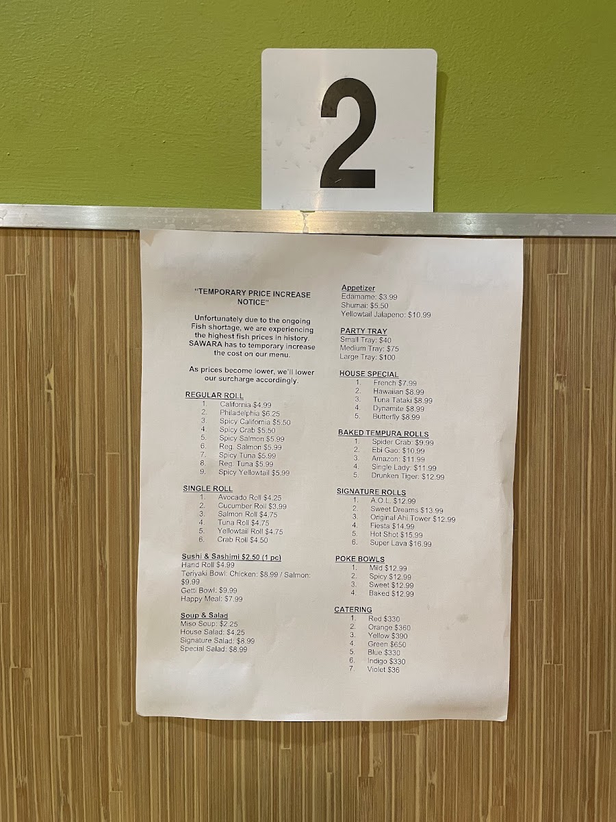 Menu Sawara-3