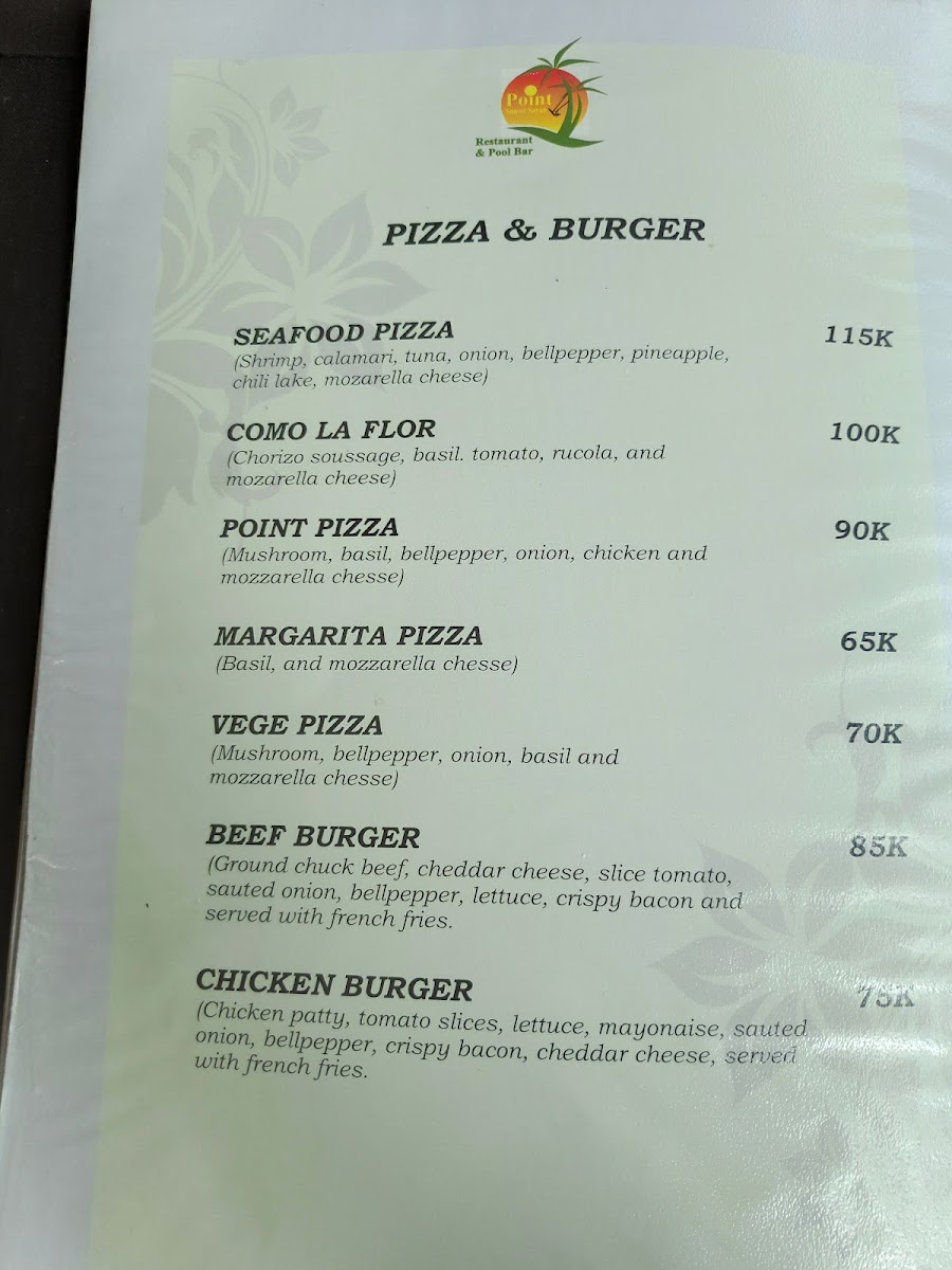 Menu Sayan Point-4