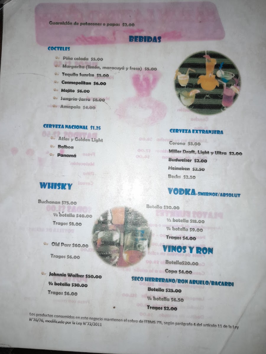 Menu Sazón Latino-1