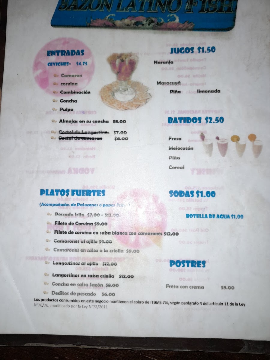 Menu Sazón Latino-2