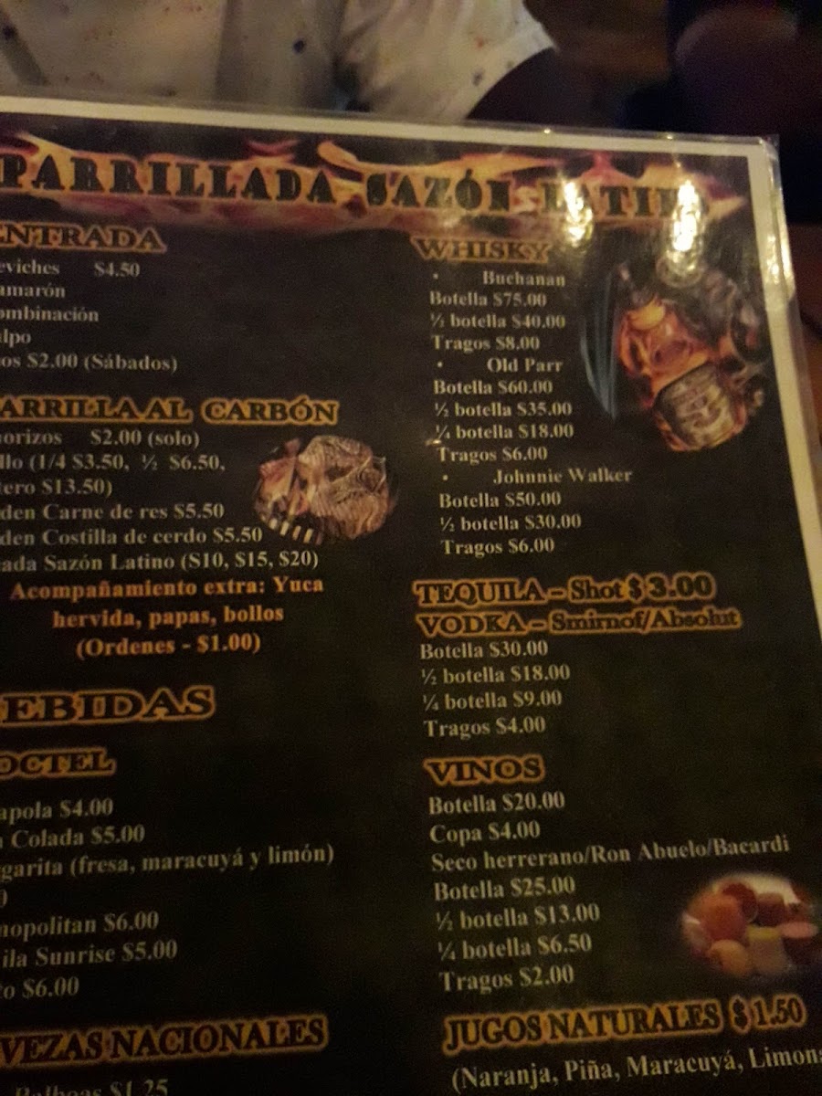 Menu Sazón Latino-3