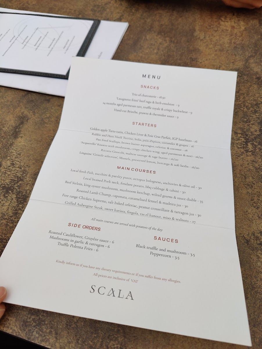 Menu Scala-4
