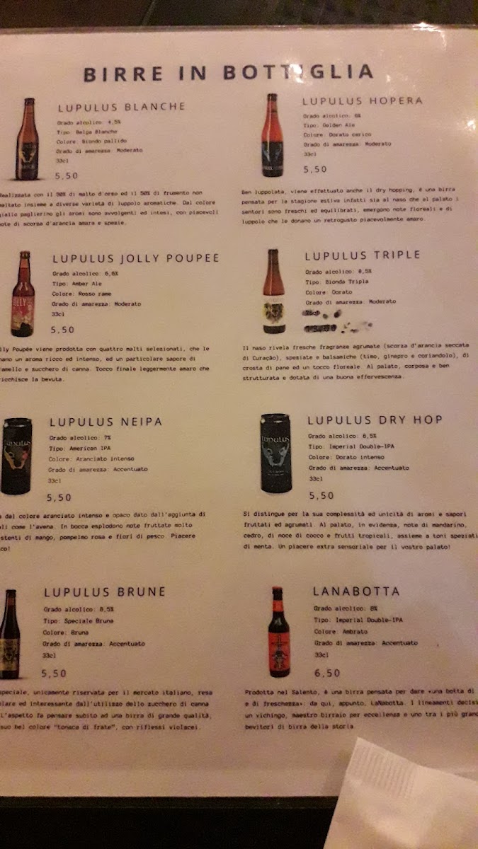 Menu Schiuma - Birreria Di Mare-2