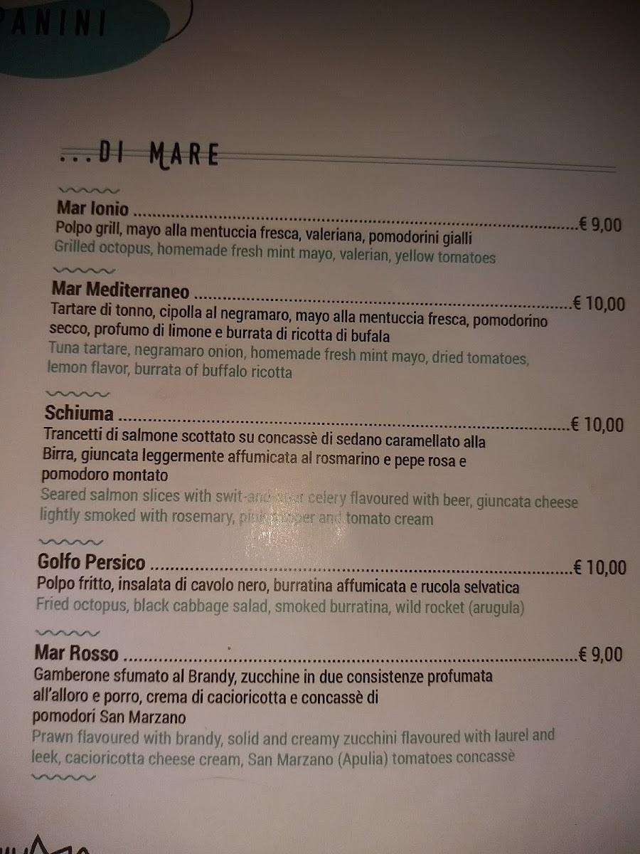 Menu Schiuma - Birreria Di Mare-4