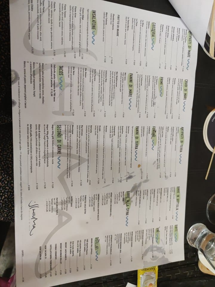 Menu Schiuma - Birreria Di Mare-9