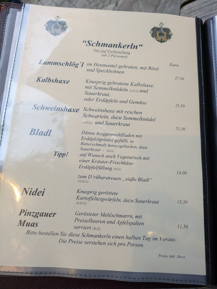Menu Schloss Kammer-4