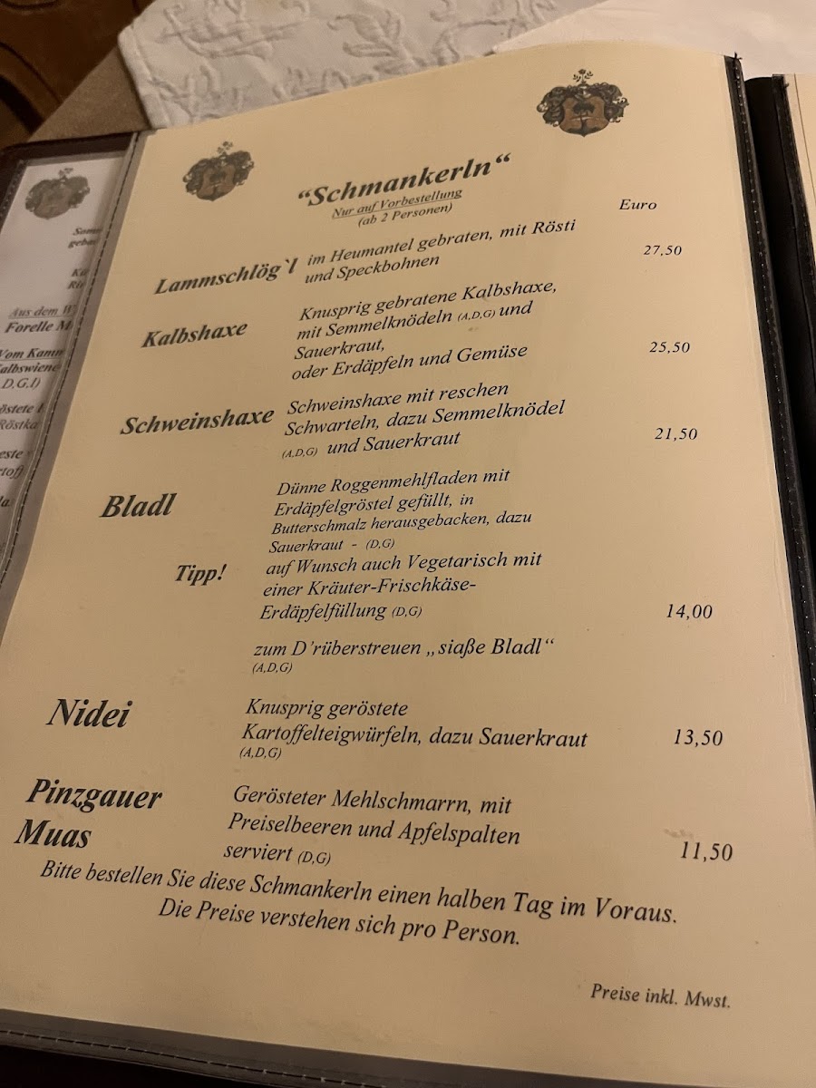 Menu Schloss Kammer-5