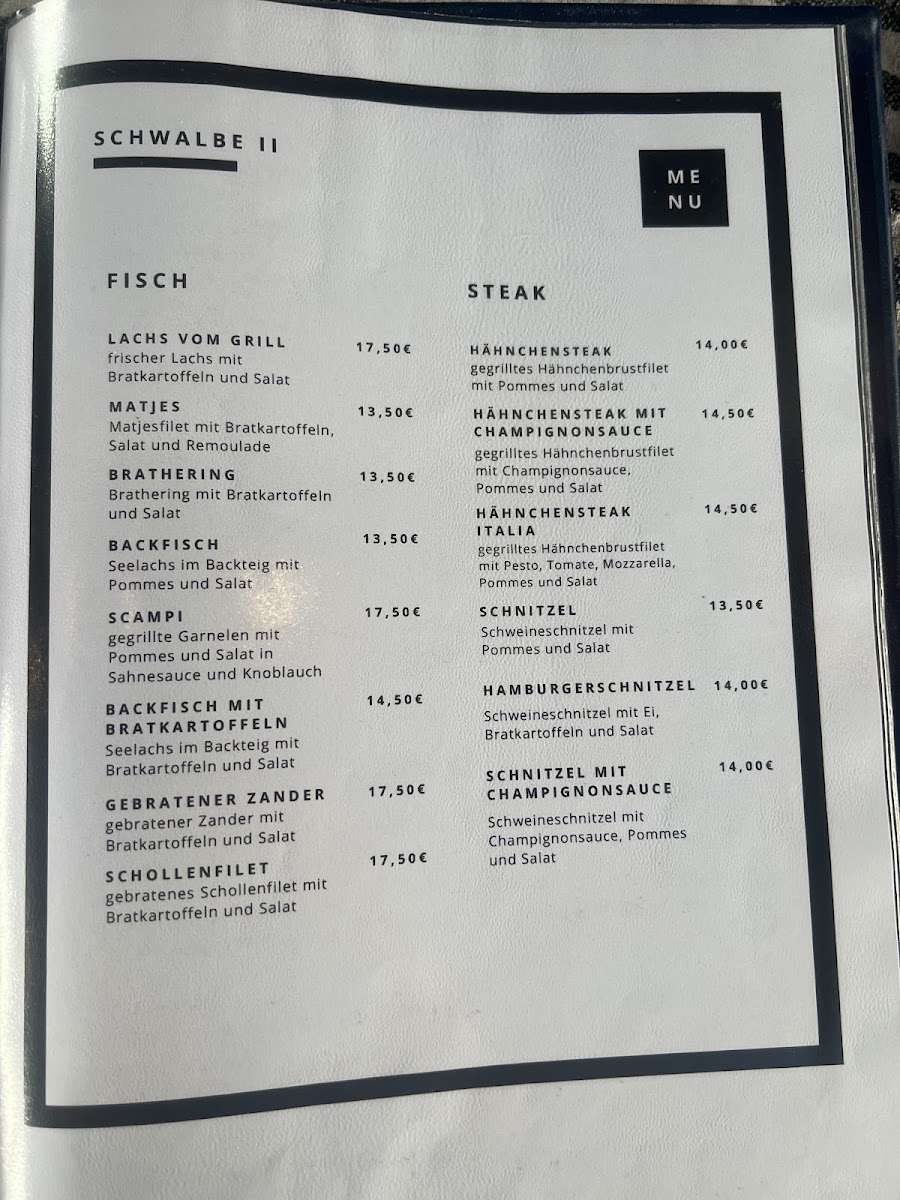 Menu Schwalbe Ii Restaurant-4
