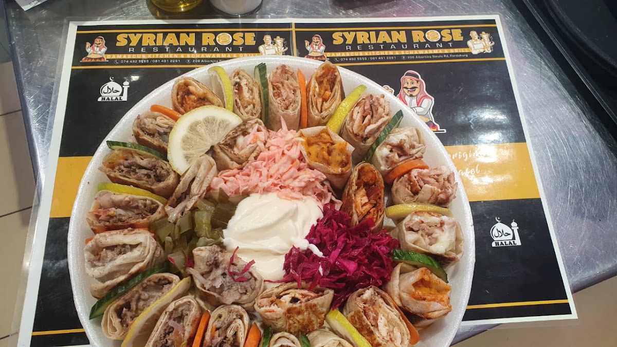 Menu Schwarma Syrian Rose-7