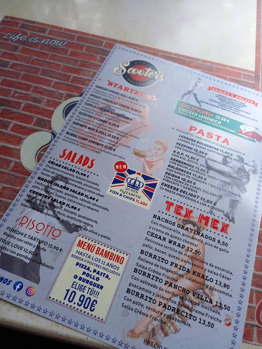Menu Scooter's Pizza Factory-10
