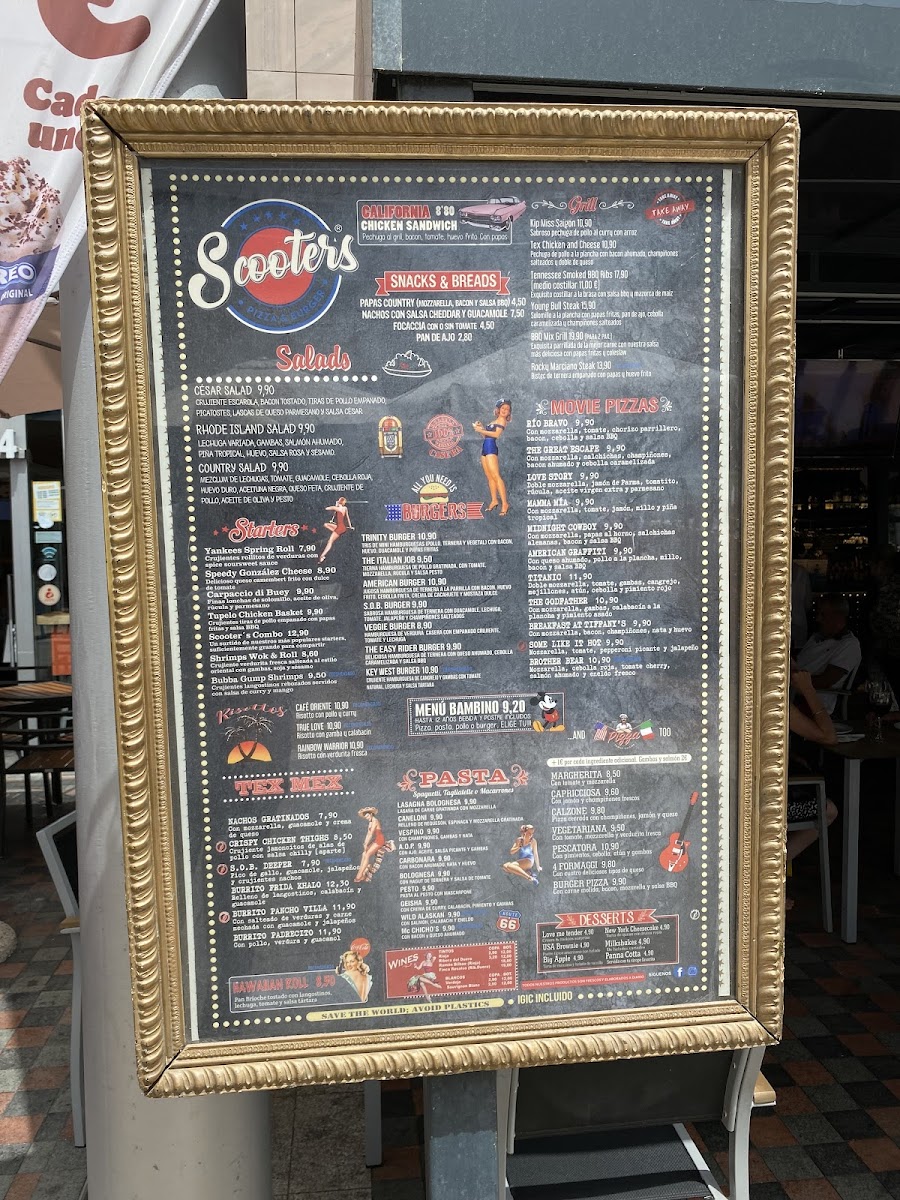 Menu Scooter's Pizza Factory-3