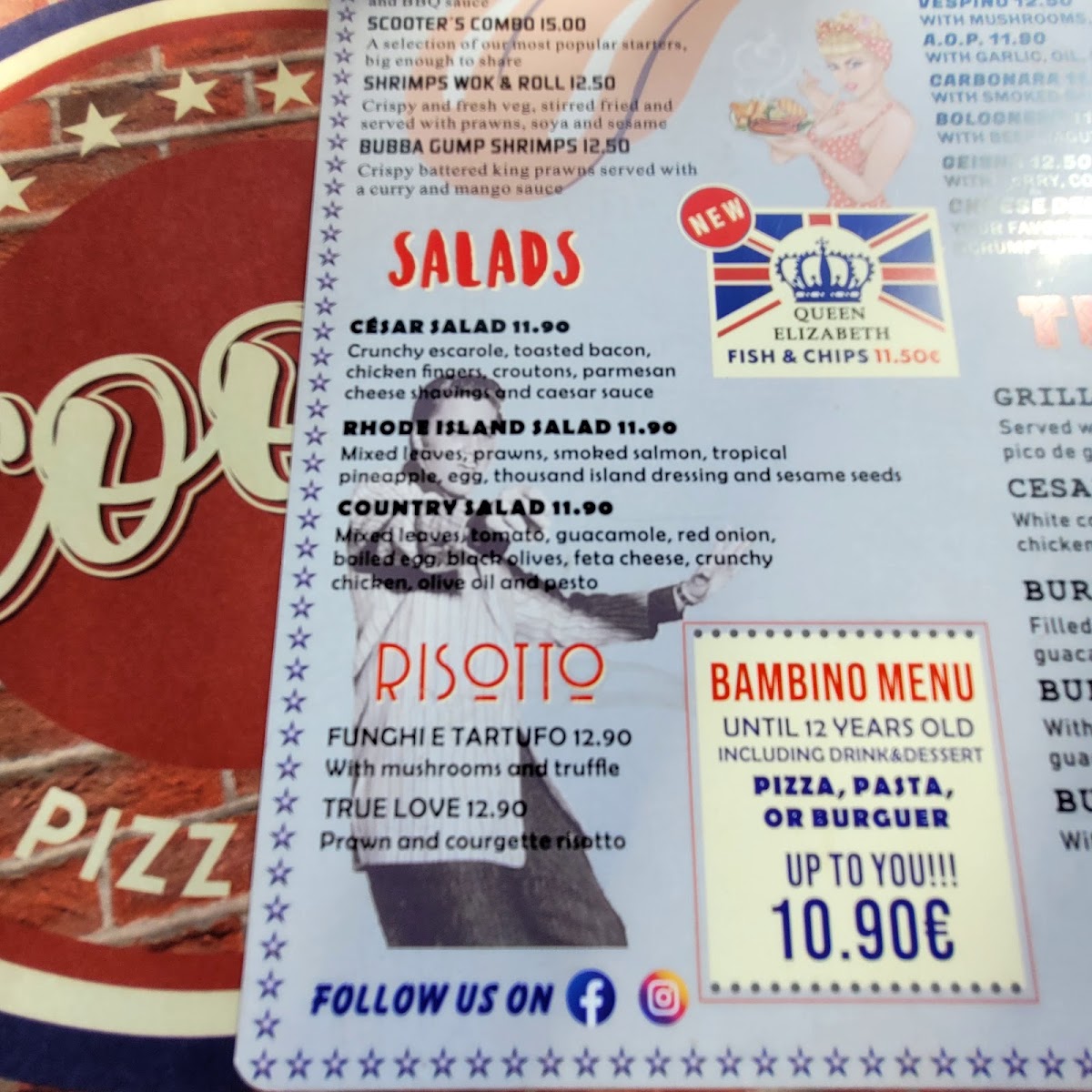 Menu Scooter's Pizza Factory-8