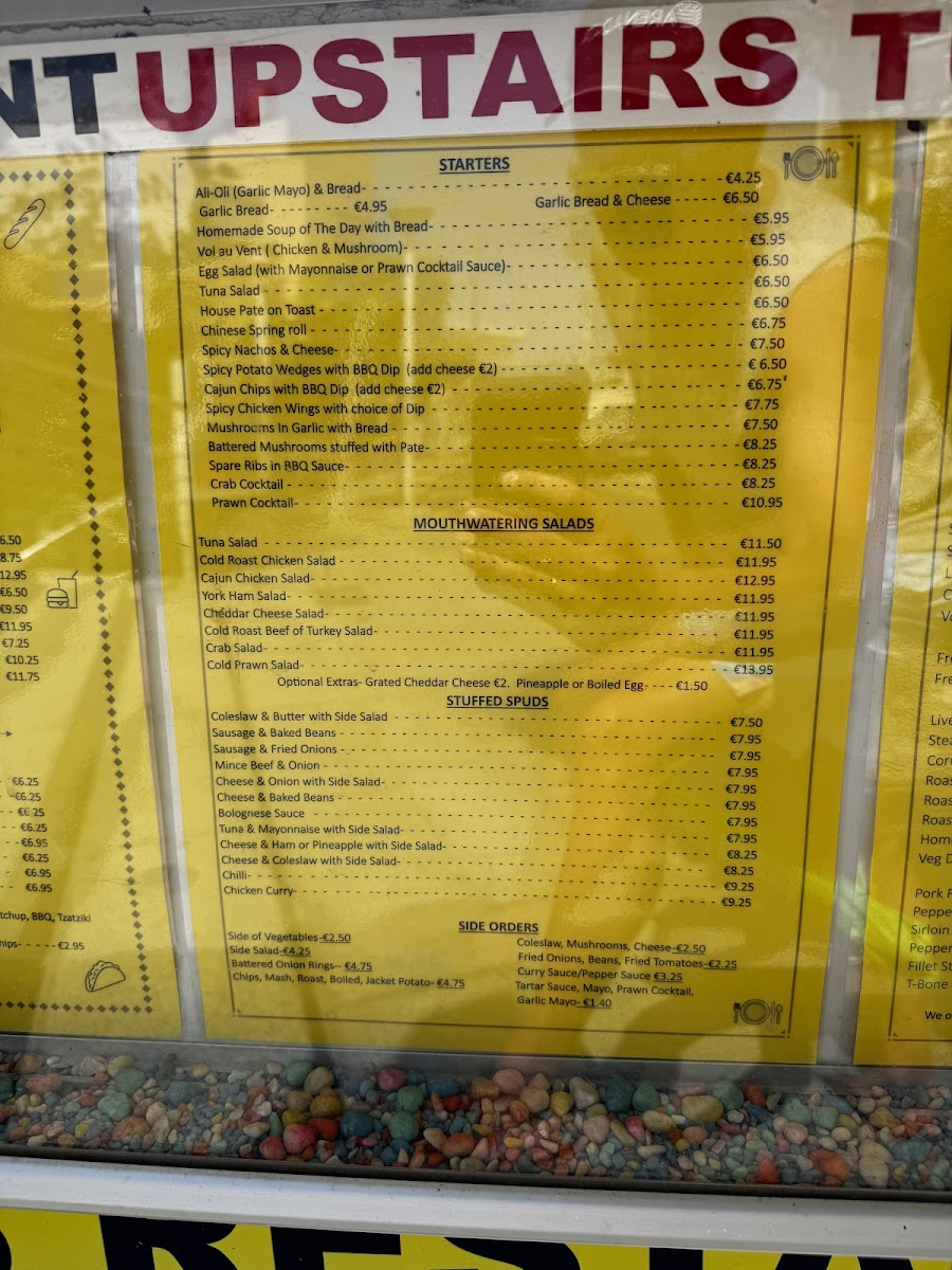 Menu Scott's Family Restaurant-1