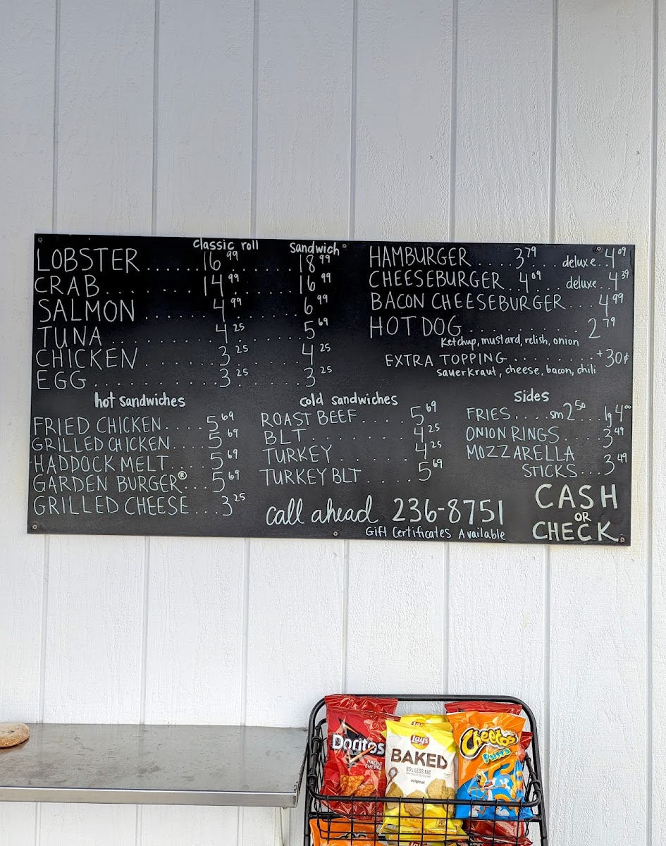 Menu Scott's Place-2