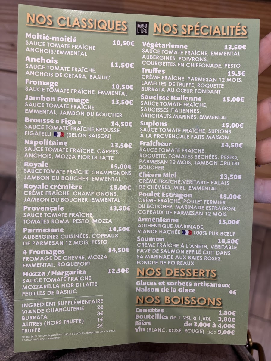 Menu Scuderia Pizzeria Endoume-2