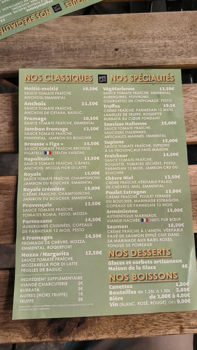 Menu Scuderia Pizzeria Endoume-4
