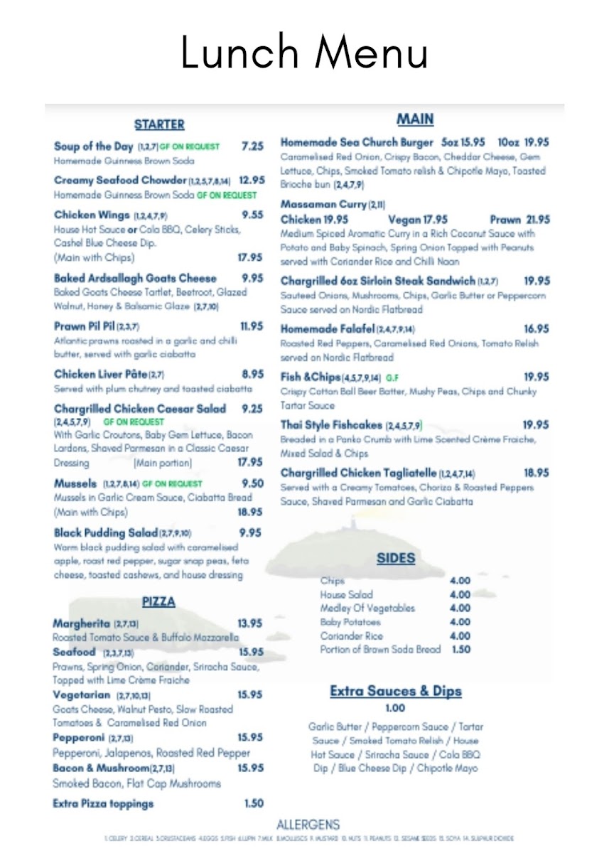 Menu Sea Church-5