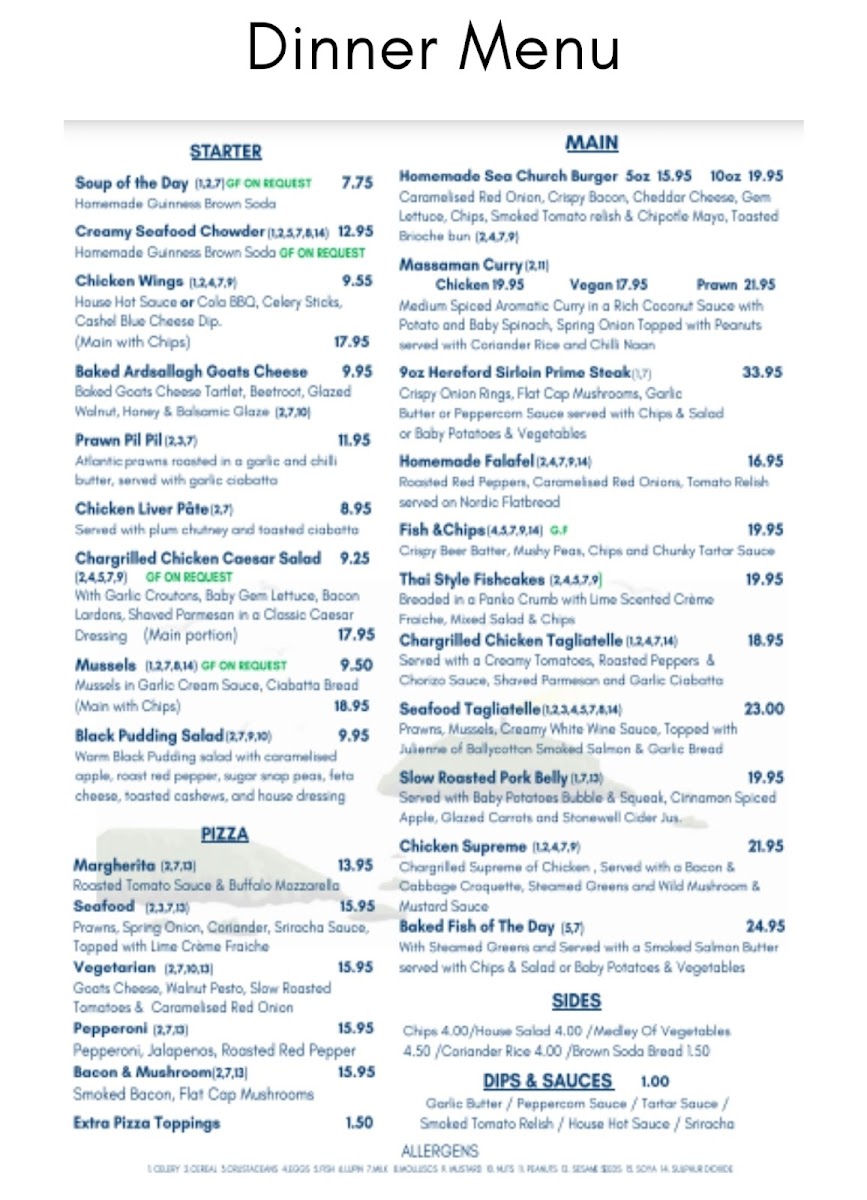 Menu Sea Church-7