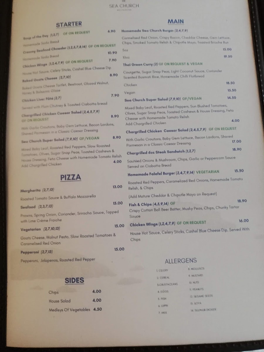Menu Sea Church-8