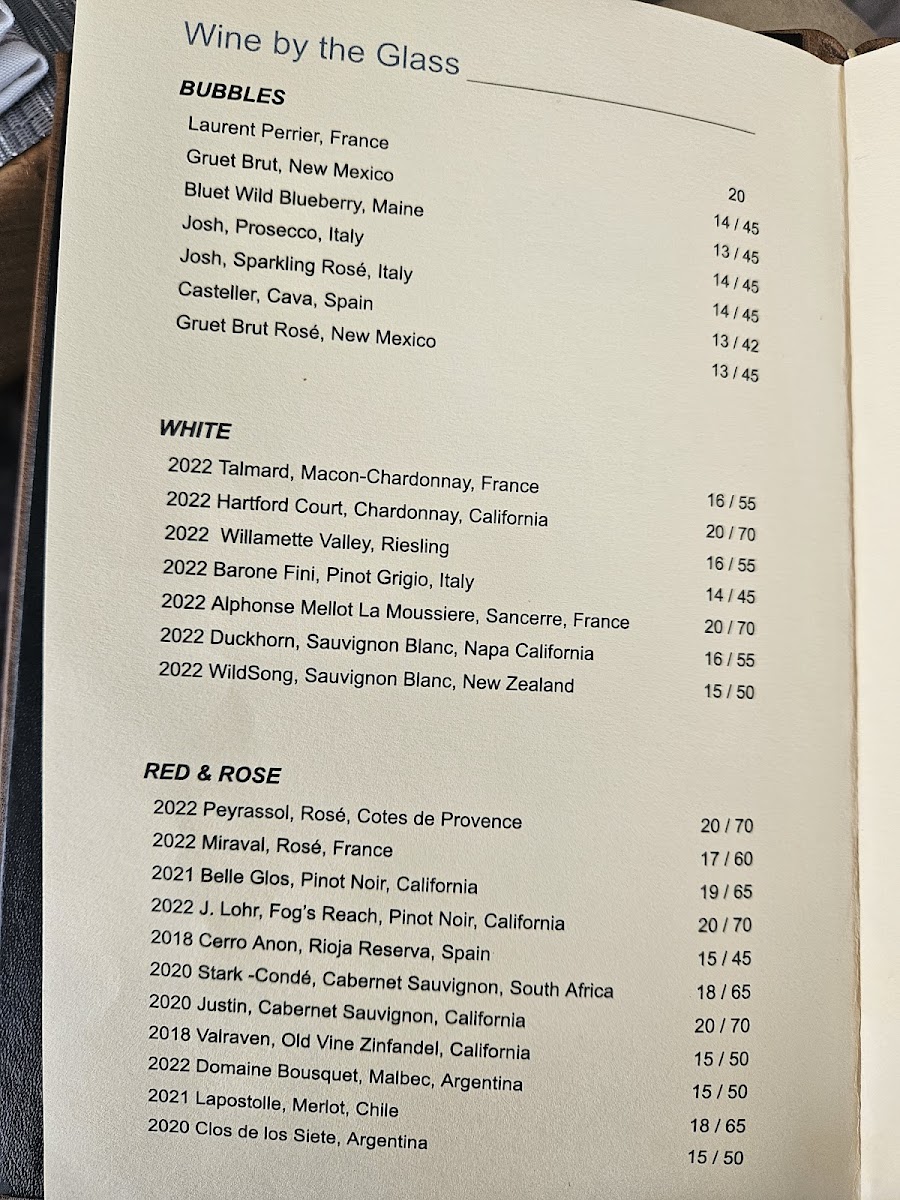 Menu Sea Glass-1