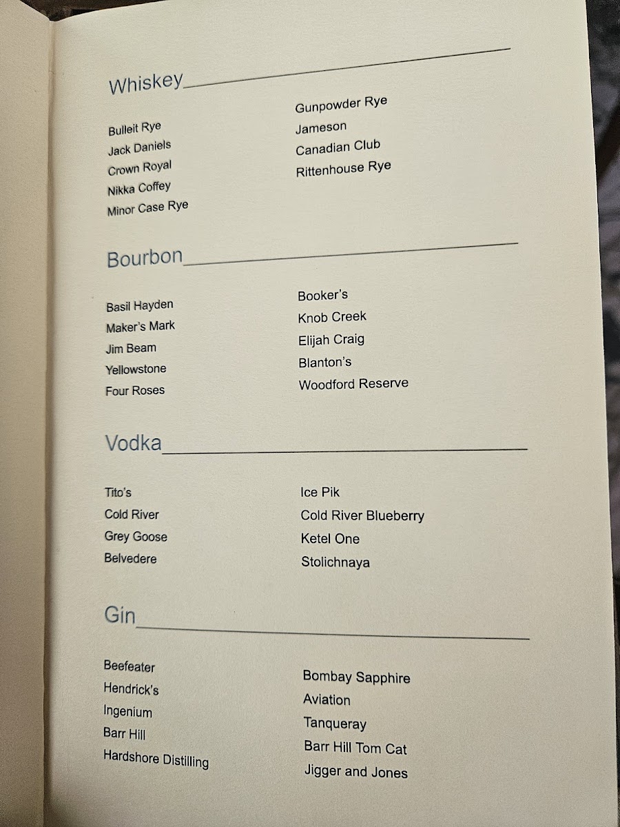 Menu Sea Glass-5