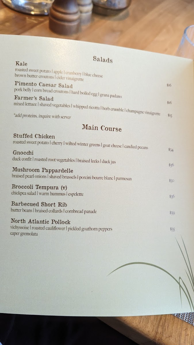 Menu Sea Glass-6