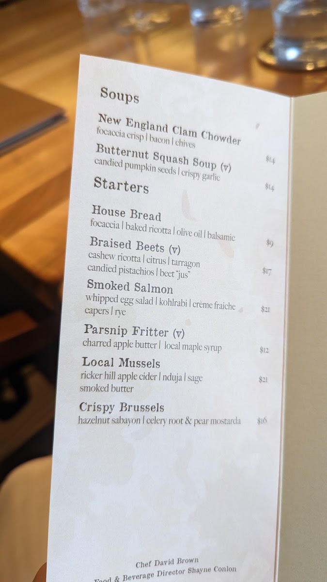 Menu Sea Glass-8