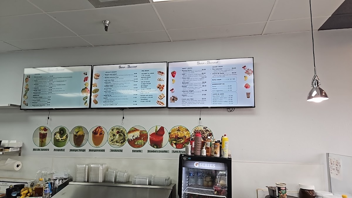 Menu Sea Of Sweet-10