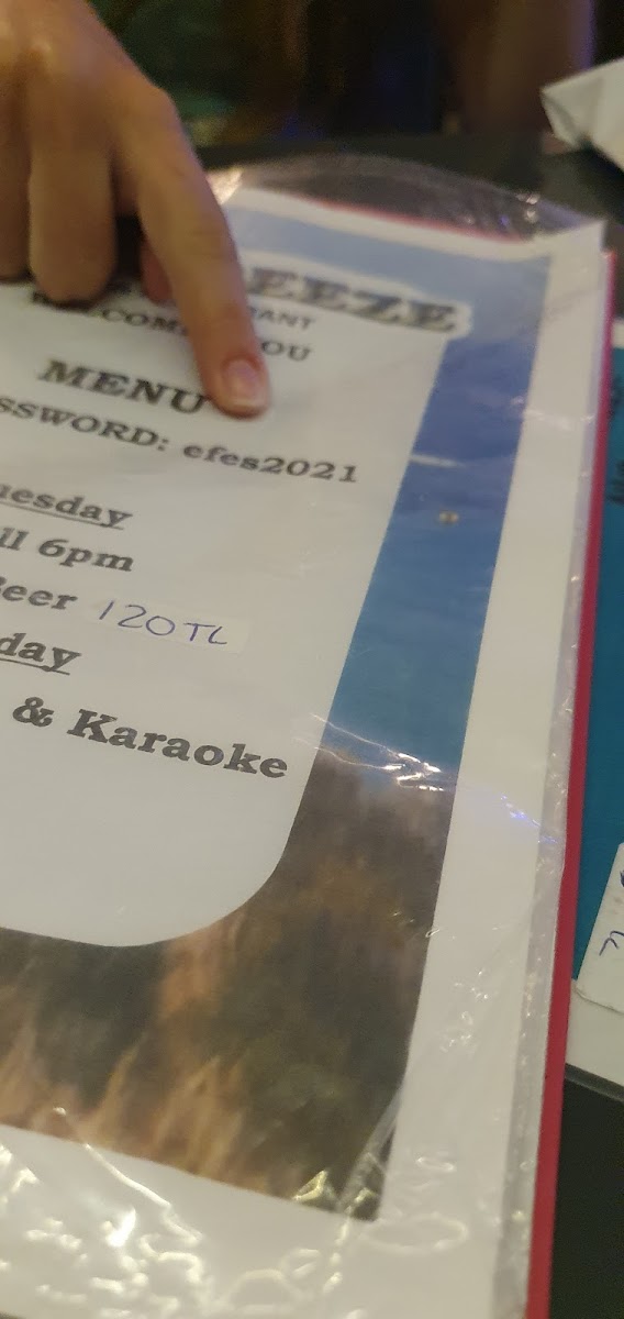 Menu Seabreeze Bar Rest-5