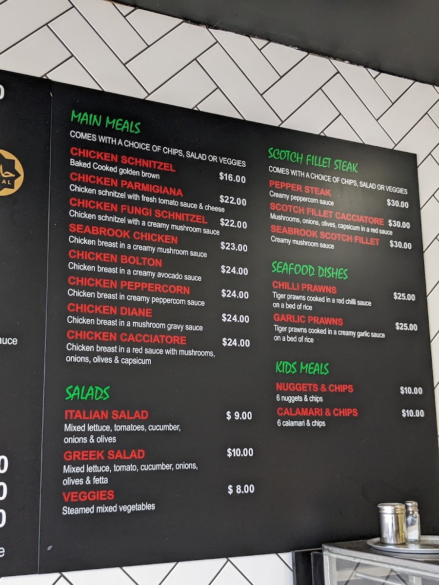 Menu Seabrook Pizza Bar-1