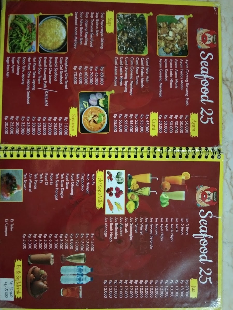Menu Seafood 25 Restoran Dumai-2