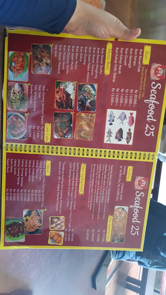 Menu Seafood 25 Restoran Dumai-3