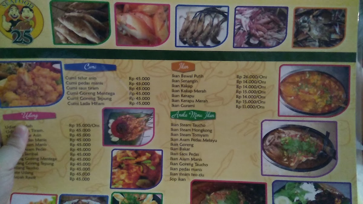 Menu Seafood 25 Restoran Dumai-6