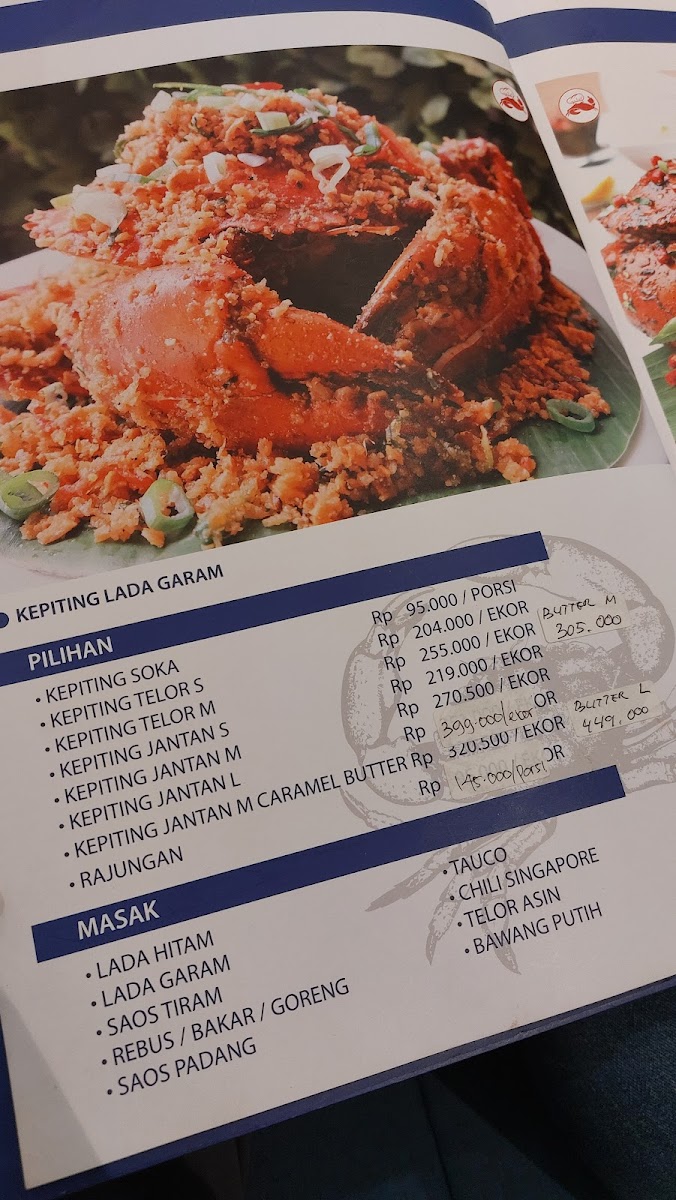 Menu Seafood Pondok Sedap Malam Jakarta Selatan Cikajang-10