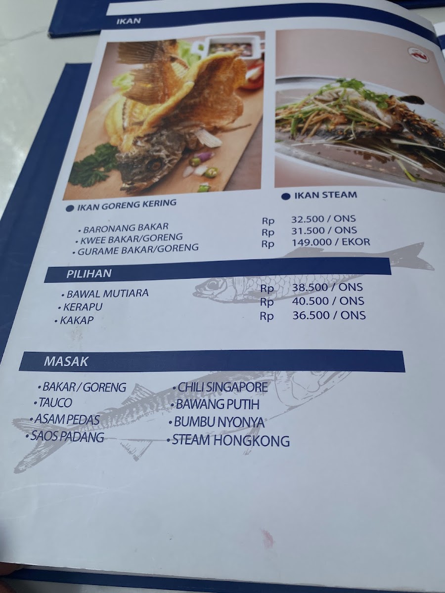 Menu Seafood Pondok Sedap Malam Jakarta Selatan Cikajang-4