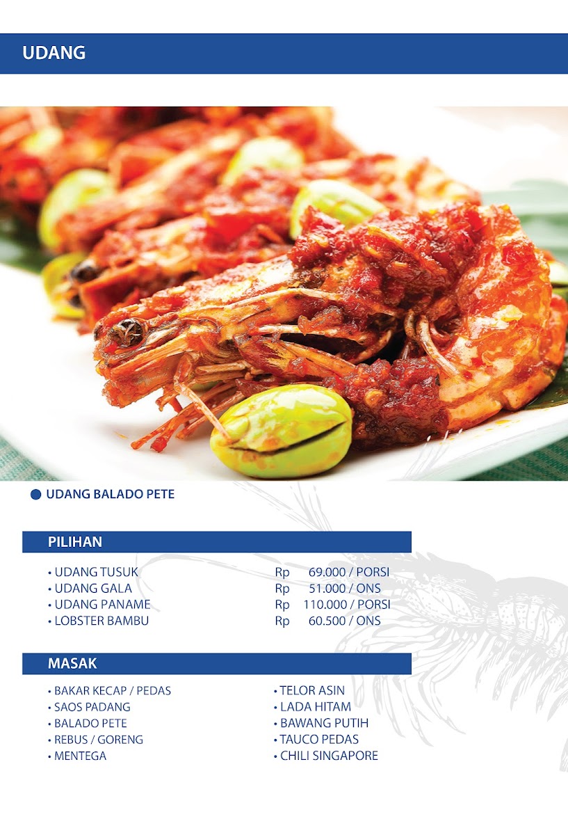 Menu Seafood Pondok Sedap Malam Jakarta Selatan Cikajang-5