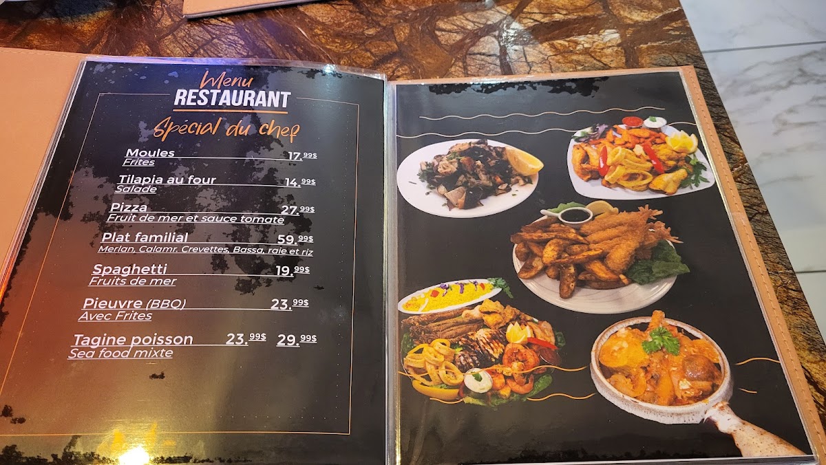 Menu Seafood Restaurant La Mer Rouge Cote Des Neiges Montreal-3