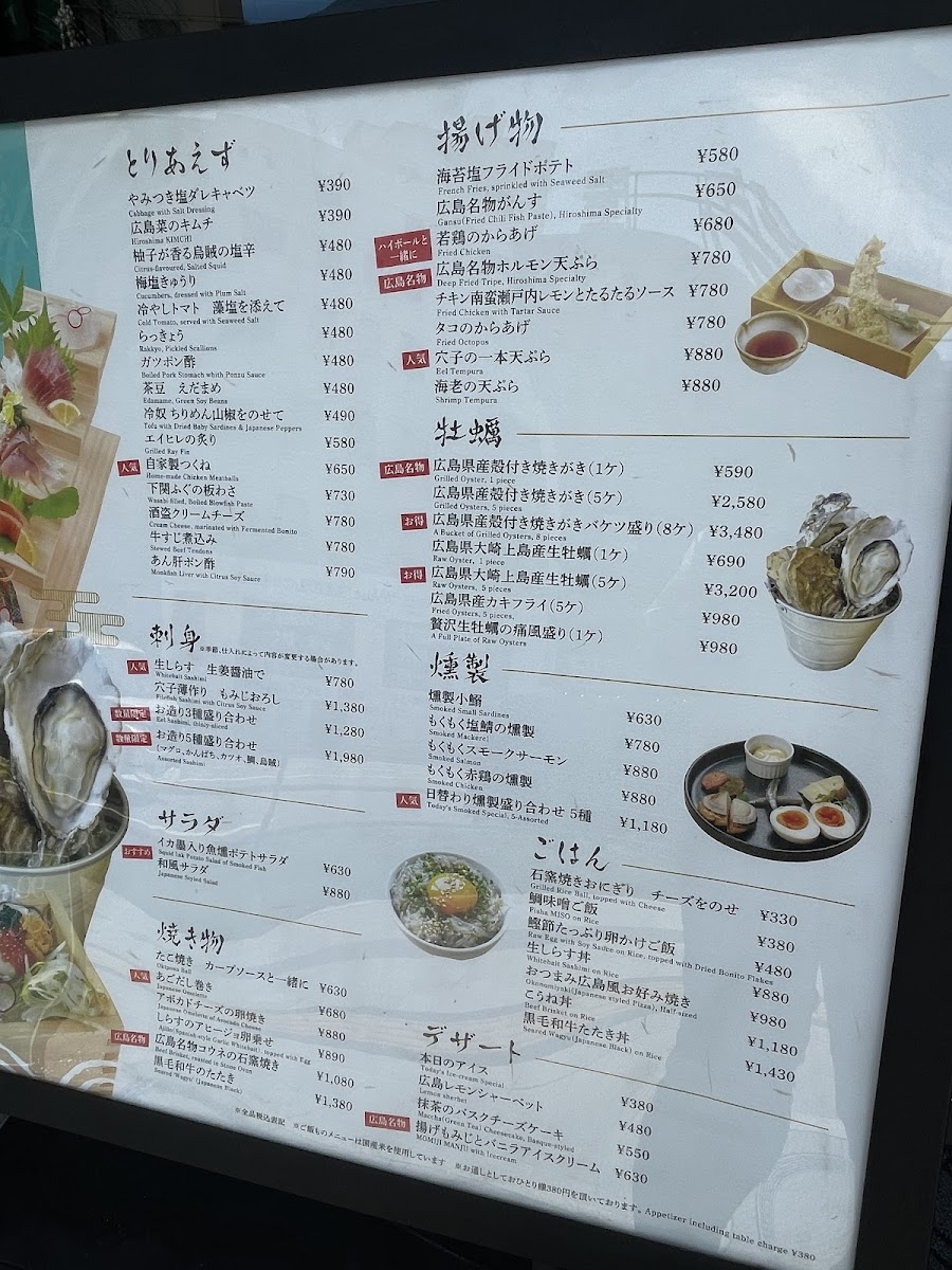Menu Seafood Restaurant & Sake Uokun-1