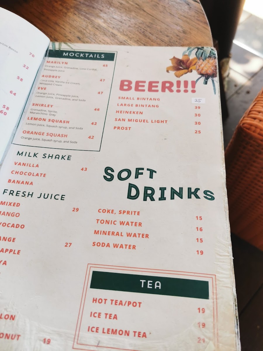 Menu Seagrass By The Beach-6