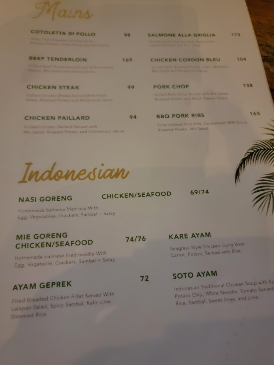 Menu Seagrass By The Beach-8