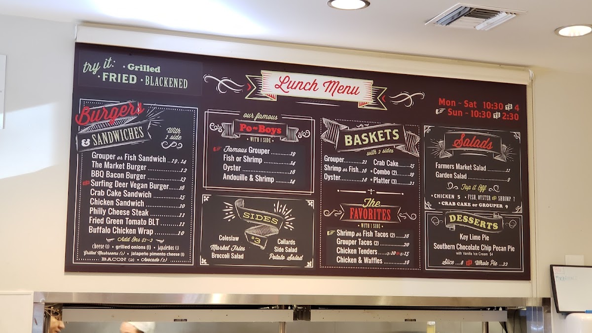 Menu Seagrove Village Market-6