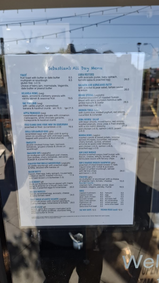 Menu Sebastian's Food & Wine-7