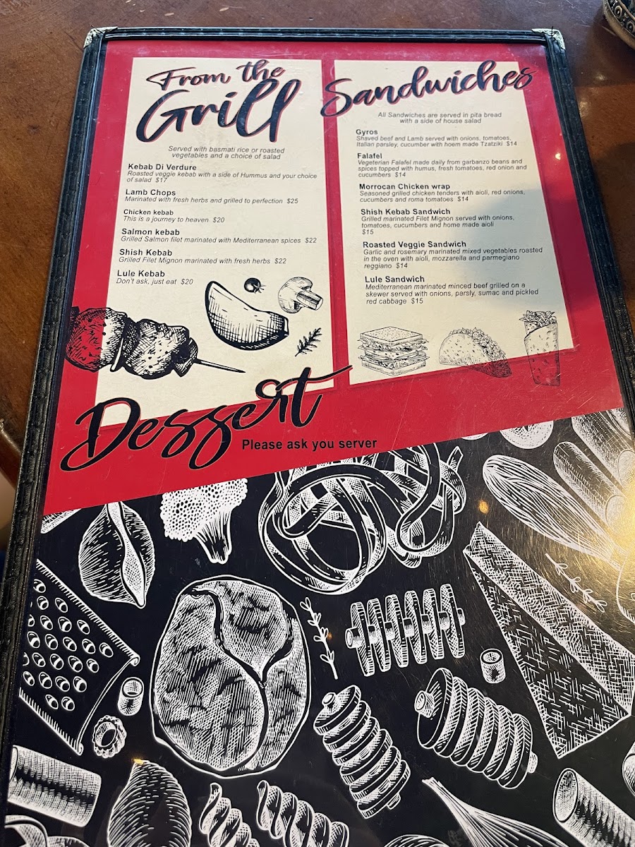 Menu Sebastian's Mediterranean Cuisine-7