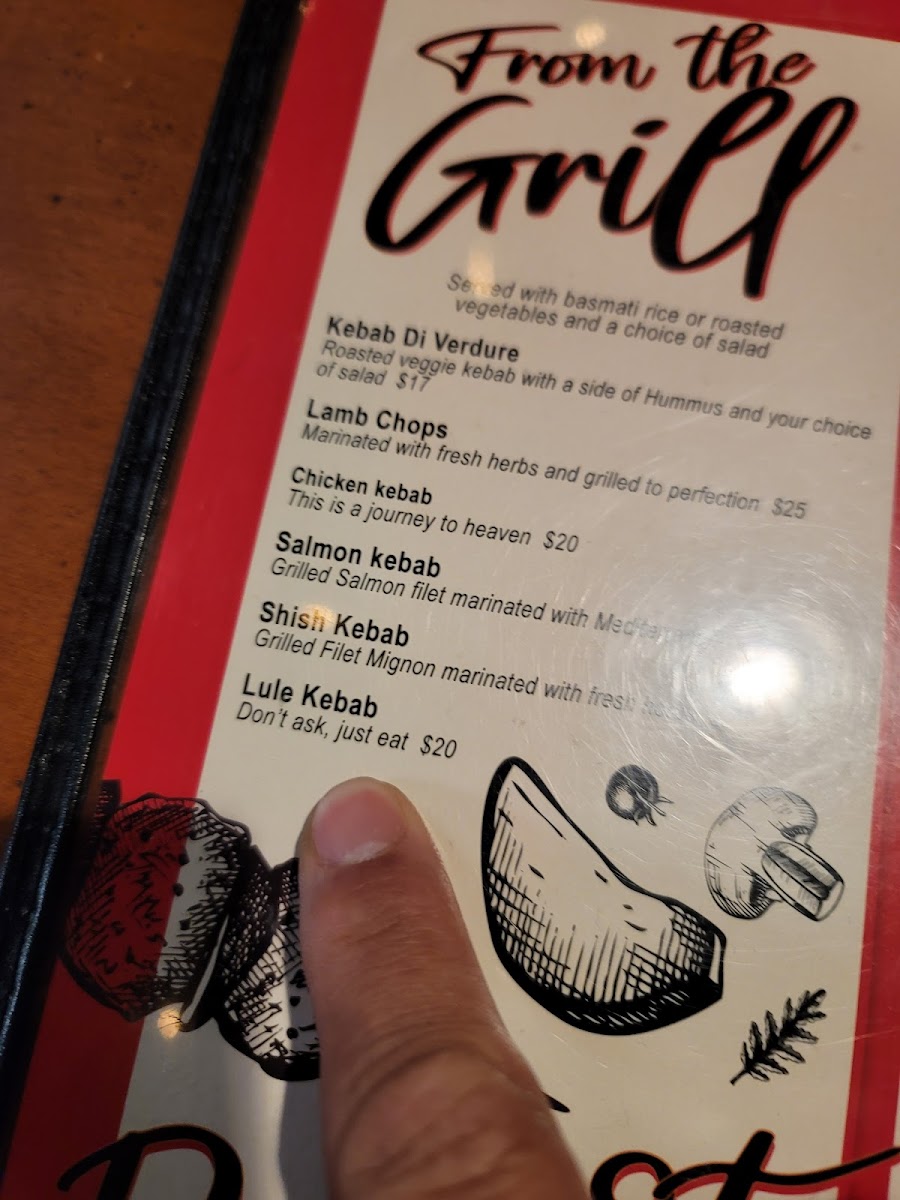 Menu Sebastian's Mediterranean Cuisine-9