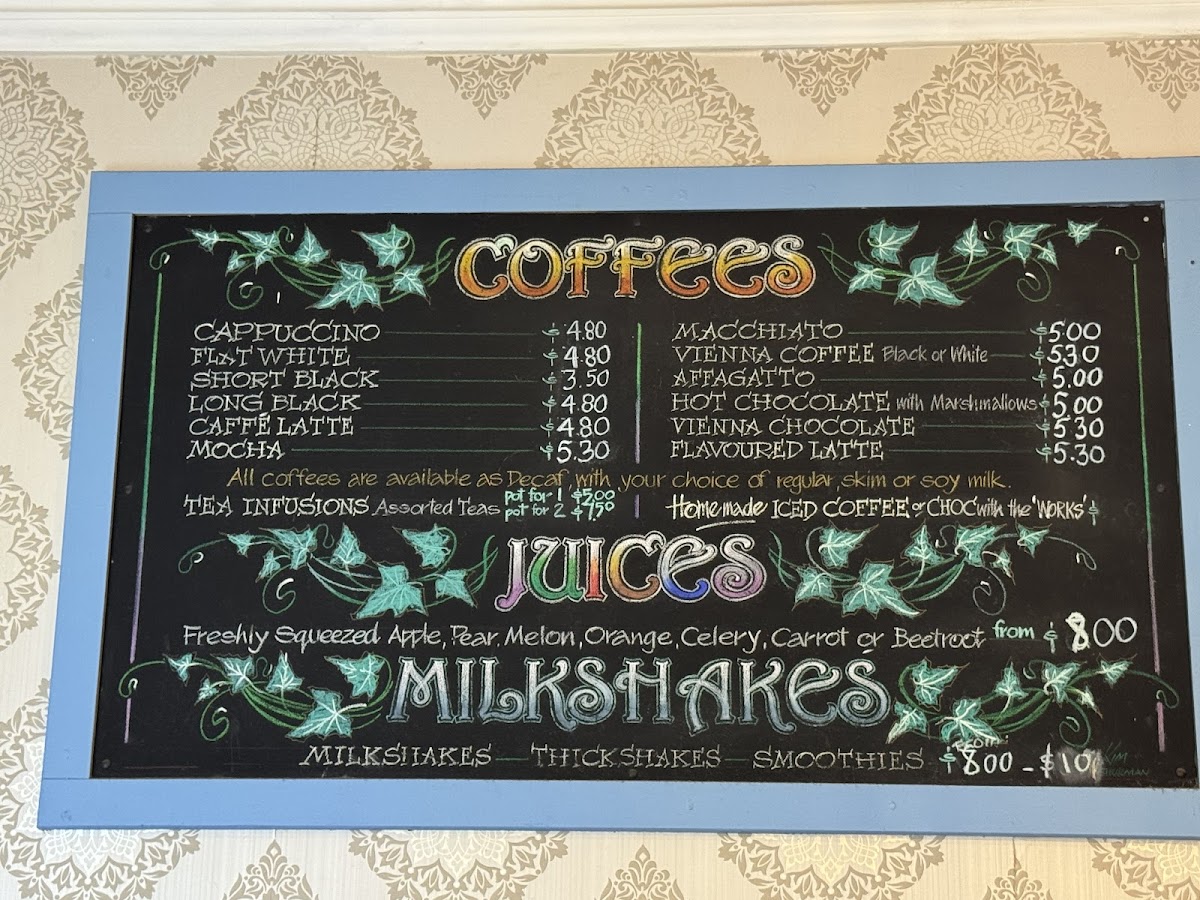Menu Secret Garden Cafe & Patisserie-1