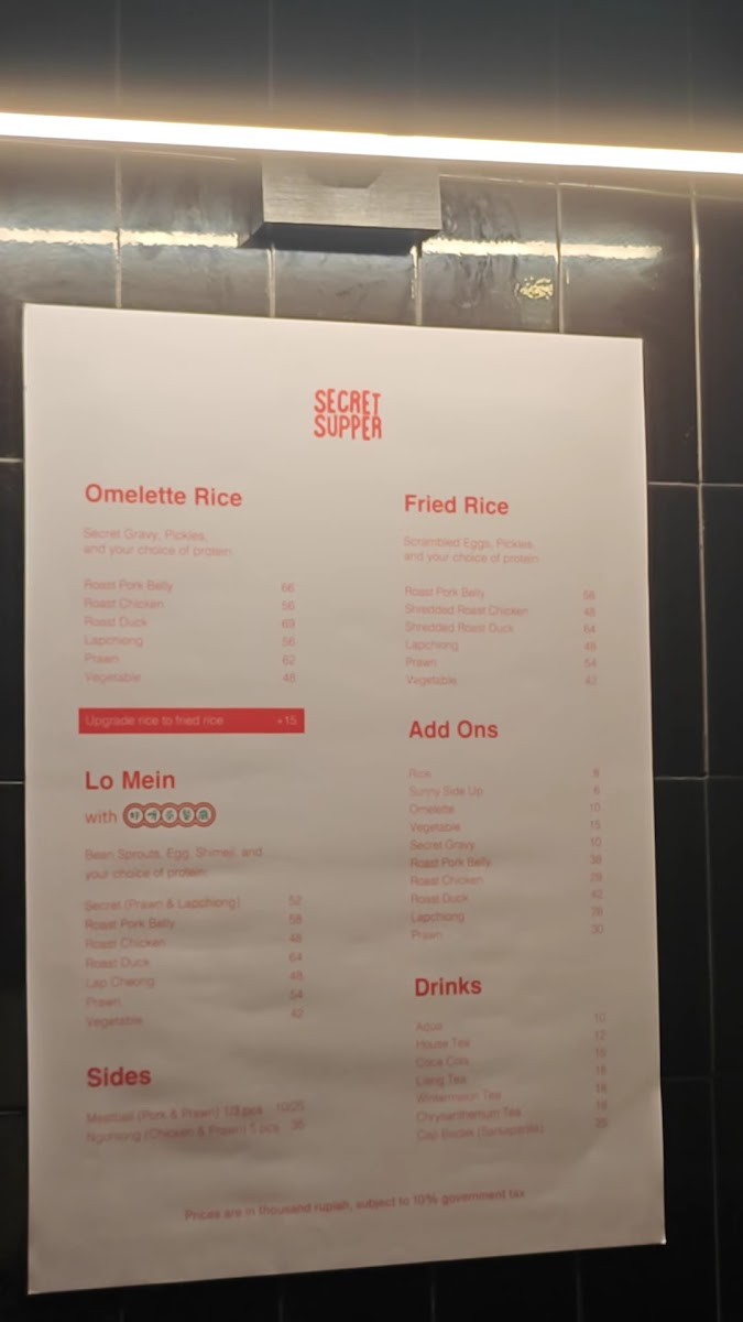 Menu Secret Supper Kerobokan-4
